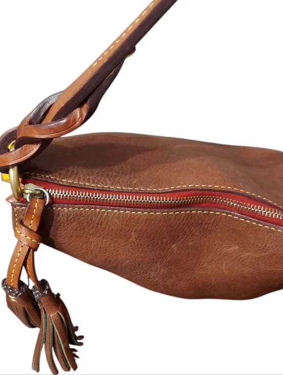 Dooney & Bourke Florentine Twist Strap Zip Hobo Bag - Picture 10 of 16